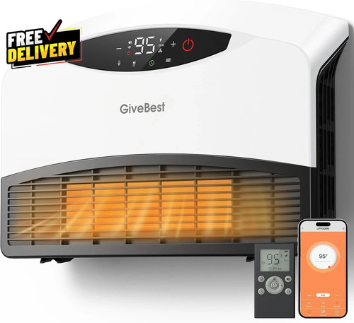 Smart wall heater - 1500w, space